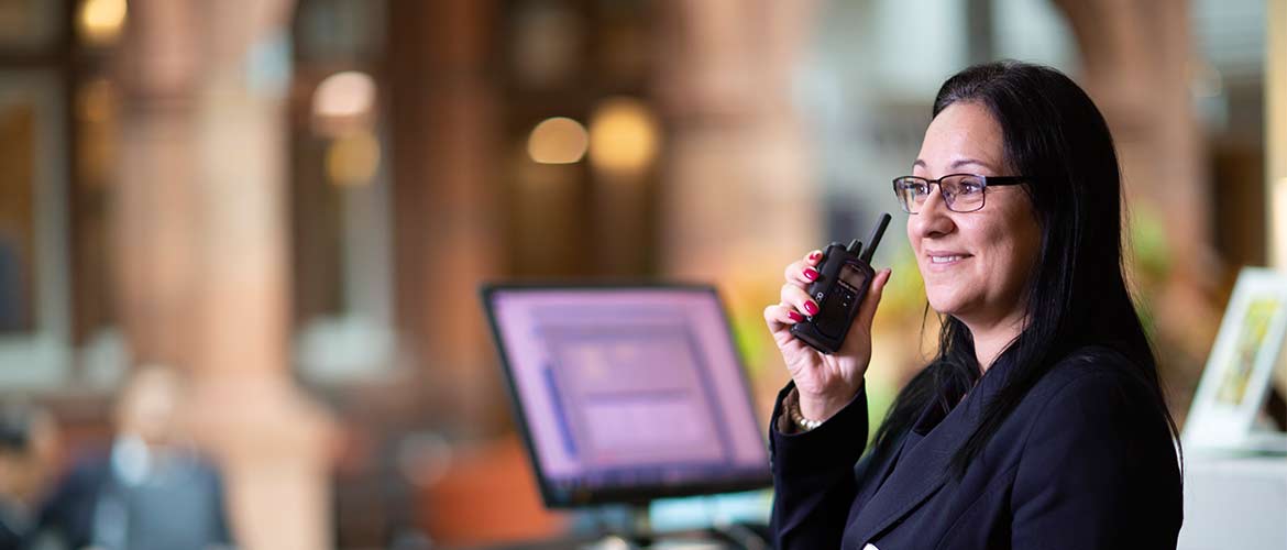 two way radio systems for hotels and country estates