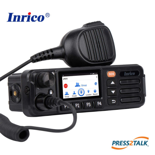 Inrico TM-7Plus PoC Broadband Push to Talk Android vehicle mobile radio